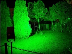 10 Watt Yeşil Led Projektör Bahçe Çim Aydınlatma - 2