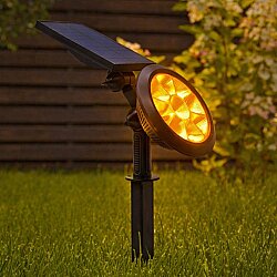 18W Kazıklı Solar Güneş Enerjili Bahçe Armatürü - 2