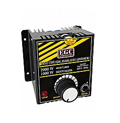 2000W Akkor Flm.(1000W Halojen-Endüktif) Monofaze Pano Tipi Işık Ayarlayıcı Dimmer - 3