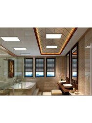 30x30 25 Watt Clipin Asma Tavan Panel Led Klipin Armatür Günışıgı-Beyaz - 6