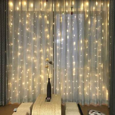 3x2 Dekoratif Perde Led- 8 Animasyonlu Perde İp Led - 4