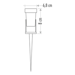 5 Watt Led Kazıklı Bahçe Armatürü - 2