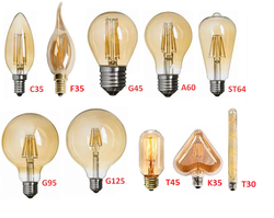 6 Watt ST64 Rustik Led Ampul - 5