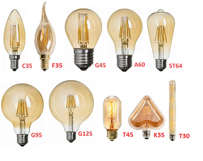 6 Watt ST64 Rustik Led Ampul - 5