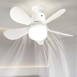 62W Fanlı Kumandalı Led Ampul Vantilatör - 2