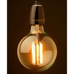 6 Watt G95 Glop Rustik Led Ampul - 2