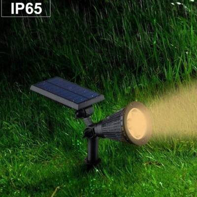 7W Kazıklı Solar Güneş Enerjili Bahçe Armatürü - 2
