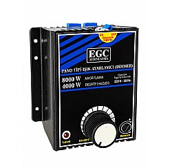 8000W Akkor Flm.(4000W Halojen-Endüktif) Monofaze Pano Tipi Işık Ayarlayıcı Dimmer - 3