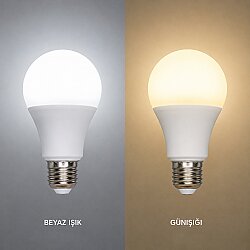 9 Watt E-27 Duylu Led Ampul