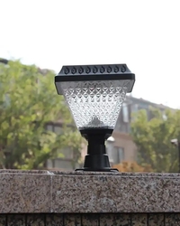Güneş Enerjili Solar Set Üstü Bahçe Aydınlatma Beyaz Işık - 2