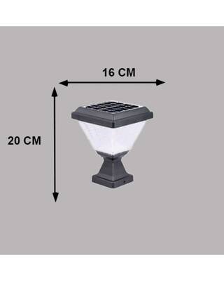 Güneş Enerjili Solar Set Üstü Bahçe Aydınlatma Beyaz Işık - 4