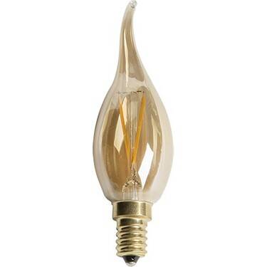 4 W Kıvrık Buji Rustik Led Ampul - 1