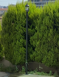 Sekizgen Direkli Bahçe Armatürü - Bahçe Lambası - 5