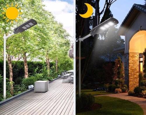 Solar Güneş Enerjili 180W Sokak Armatür 6400K Beyaz Işık - 4
