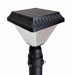 Solar Güneş Enerjili 80 cm Direkli Bahçe Armatürü 30W Beyaz Işık (Elektrik Tesisatı Gerektirmez) - 3